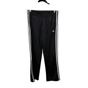 Adidas Snap Pants Women Size medium Black And white